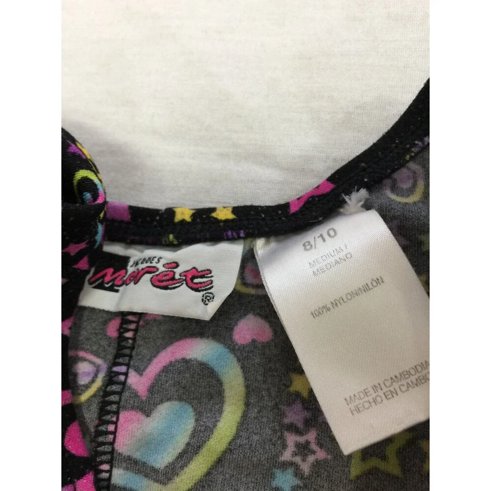 JACQUES MORET GIRLS ATHLETIC LEOTARD SIZE 8/10